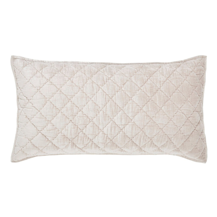 Clermont Diamond Velvet Sham Sham By Orchids Lux Home