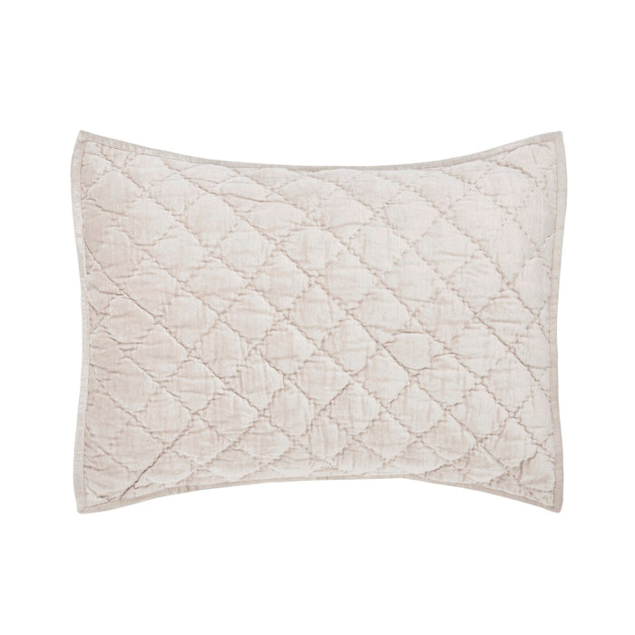 Clermont Diamond Velvet Sham Sham By Orchids Lux Home