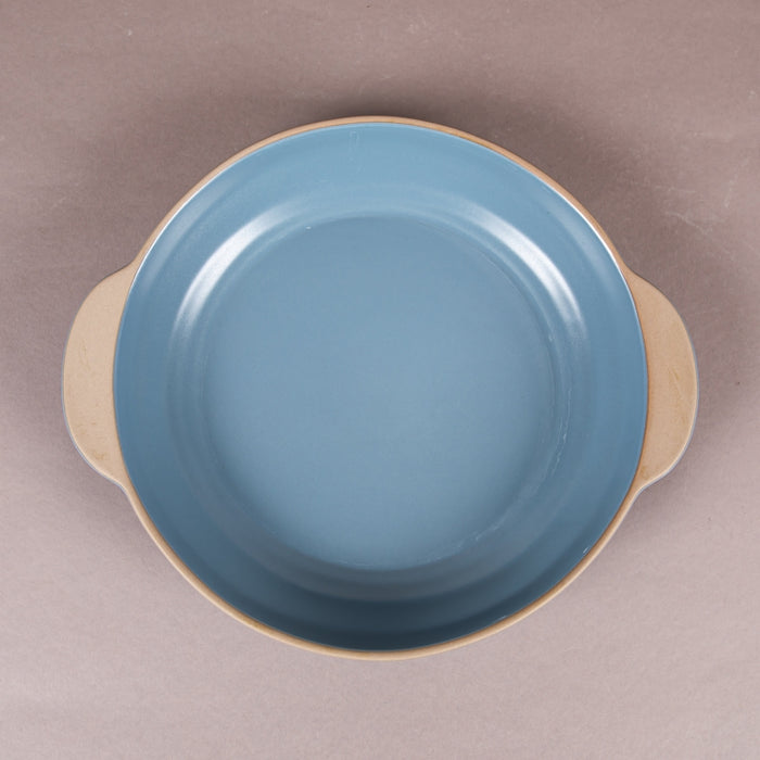 CLYDE ROUND BAKING DISH 32CM BLUE (202029093)