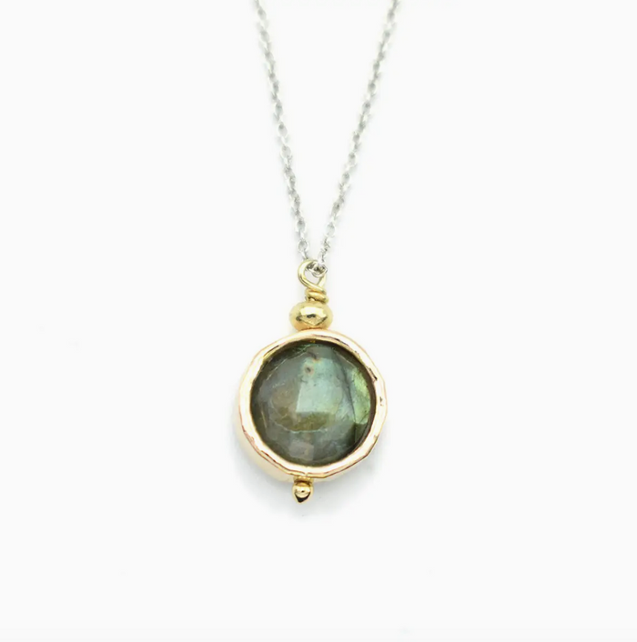 Cosmic Reverie Labradorite Necklace