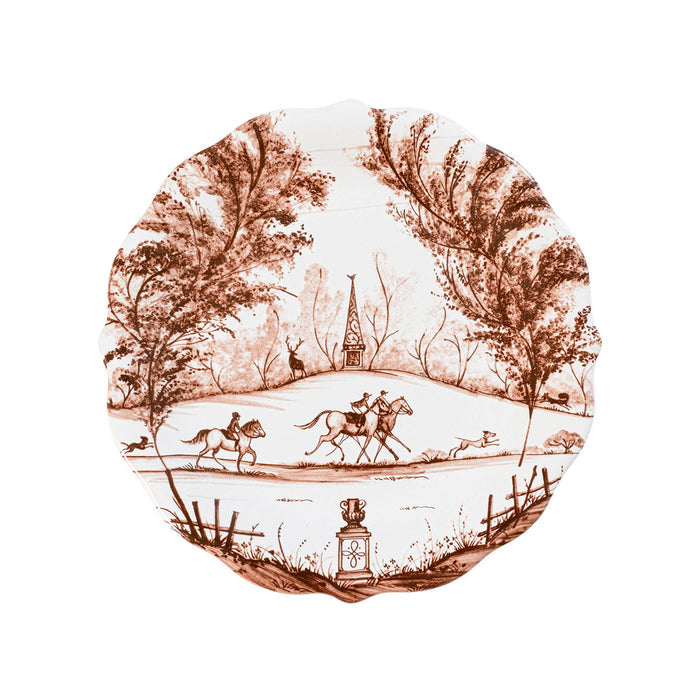 Country Estate Harvest Party Plate Assorted Set/4