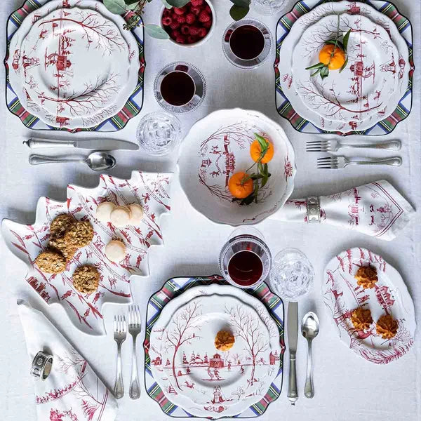 Juliska Country Estate Winter Frolic 7.5" Christmas Tray - La Petite Maison