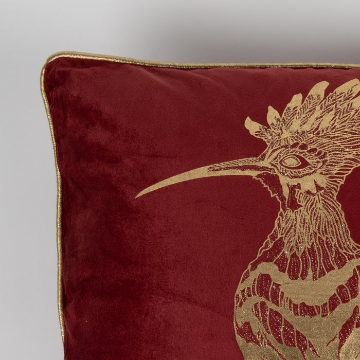 CUSHION HOOPOE BLUSH 45X45 (327131021)