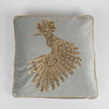 CUSHION HOOPOE MINT 45X45 (327131019)