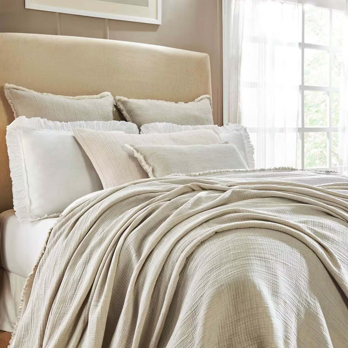 Dana Cotton Blanket Blanket By Orchids Lux Home