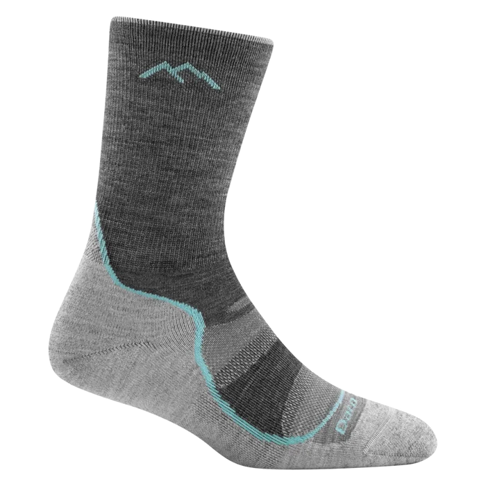 Darn Tough 1967 Women's Light Hiker Micro Crew Lightweight Hiking Sock - Hill and Dale Outdoors