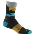 Darn Tough 5014 Men's Close Encounters Micro Crew Midweight Hiking Socks - Hill and Dale Outdoors