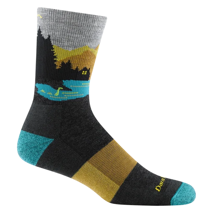 Darn Tough 5014 Men's Close Encounters Micro Crew Midweight Hiking Socks - Hill and Dale Outdoors