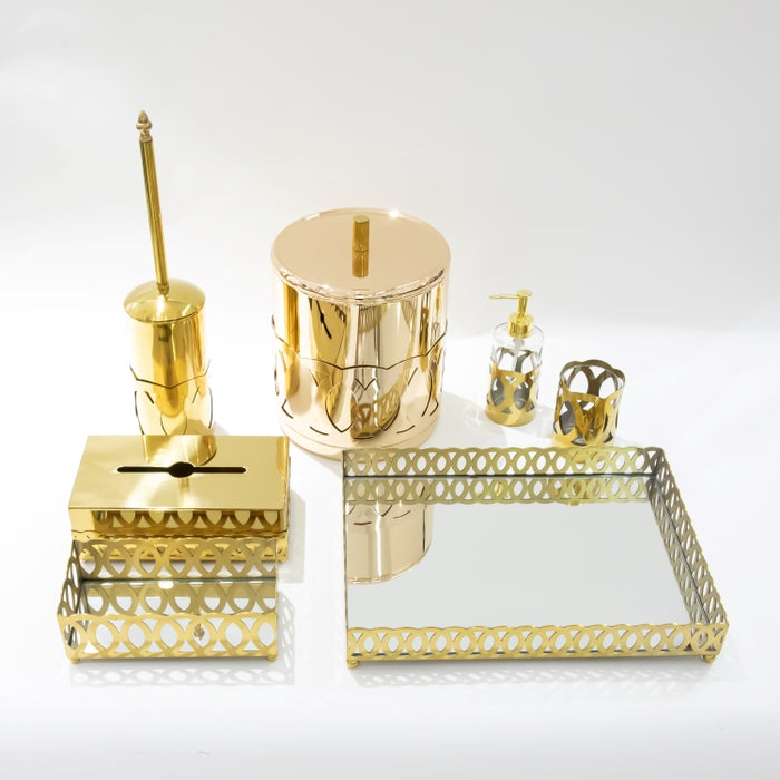 DAZHANG-7PCS BATHROOM SET GOLD (264846611)