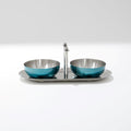 DAZHANG-STAINLESS STEEL 2 BOWL CONDIMENT (202107511)