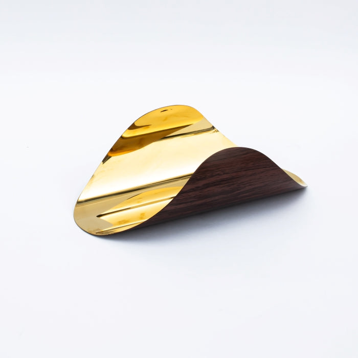 DAZHANG-STAINLESS STEEL TRAY GOLD 26X17X13CM (202107500)