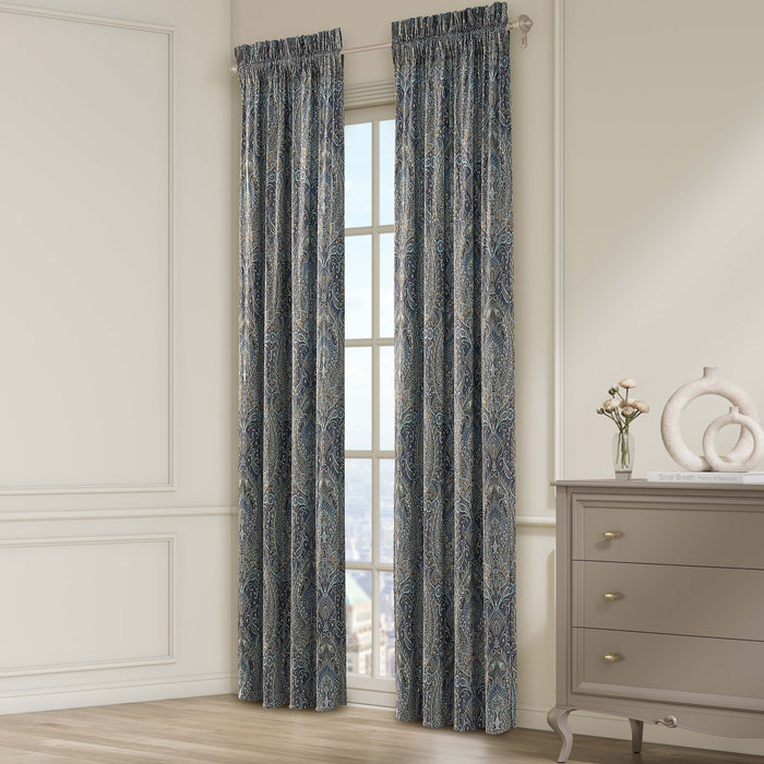 Destiny Blue Window Panel Pair Window Panels By J. Queen New York