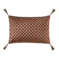 Destiny Chocolate Boudoir Decorative Throw Pillow 21" x 14" Throw Pillows By J. Queen New York