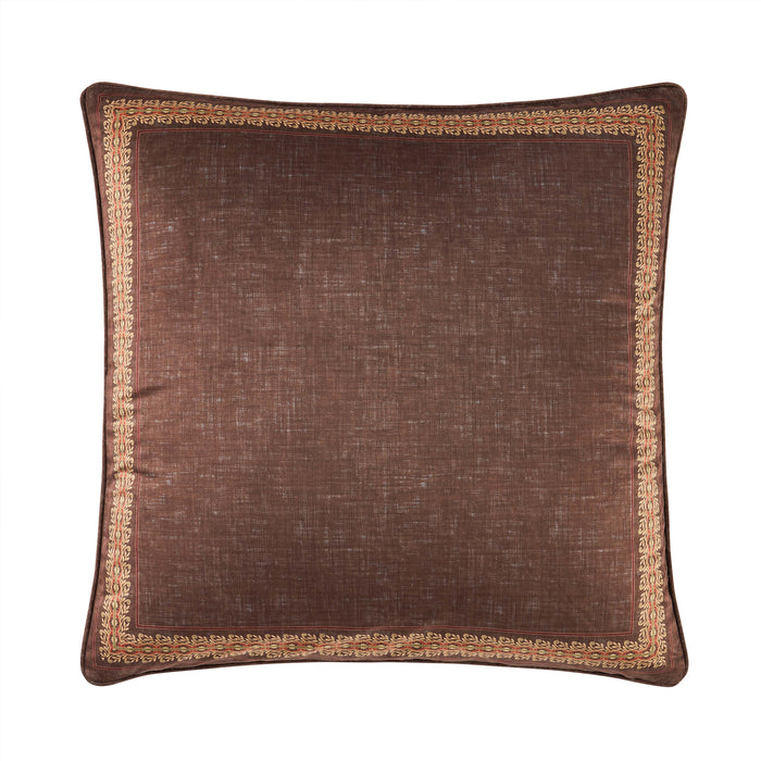Destiny Chocolate Euro Sham Euro Sham By J. Queen New York