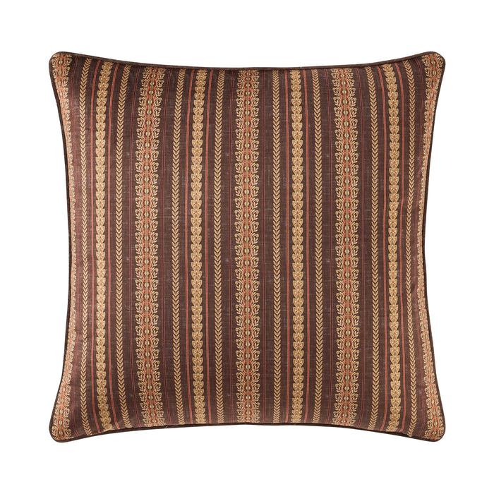 Destiny Chocolate Euro Sham Euro Sham By J. Queen New York