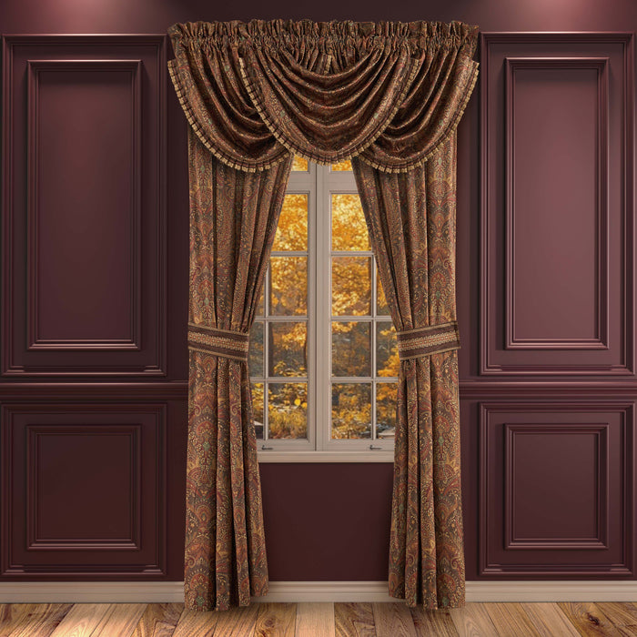 Destiny Chocolate Window Panel Pair Window Panels By J. Queen New York