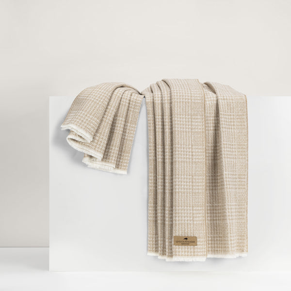 Lands Downunder Dune Sutton Plaid Throw