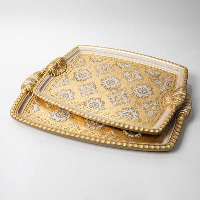 FIRIDOLFI WOODEN RECT.TRAY MED IV (202107443)