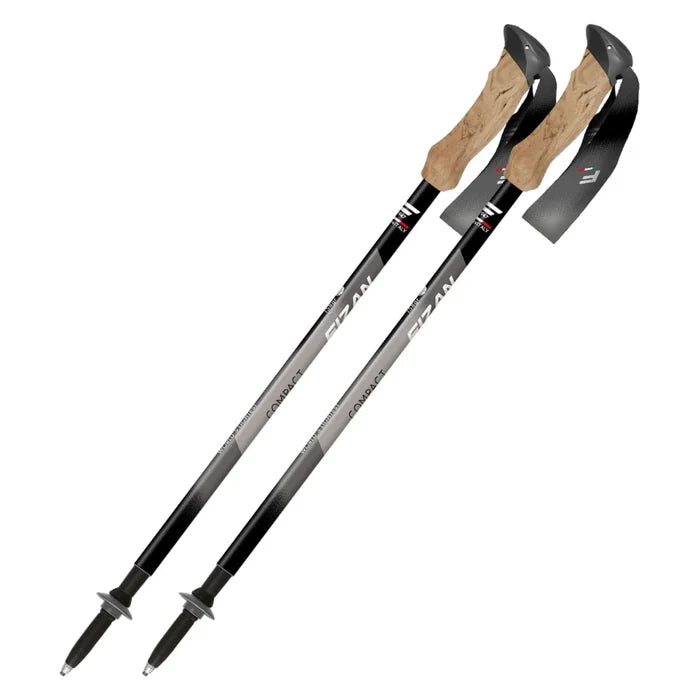 Fizan Compact 3 Walking Poles (Pair) - Hill and Dale Outdoors