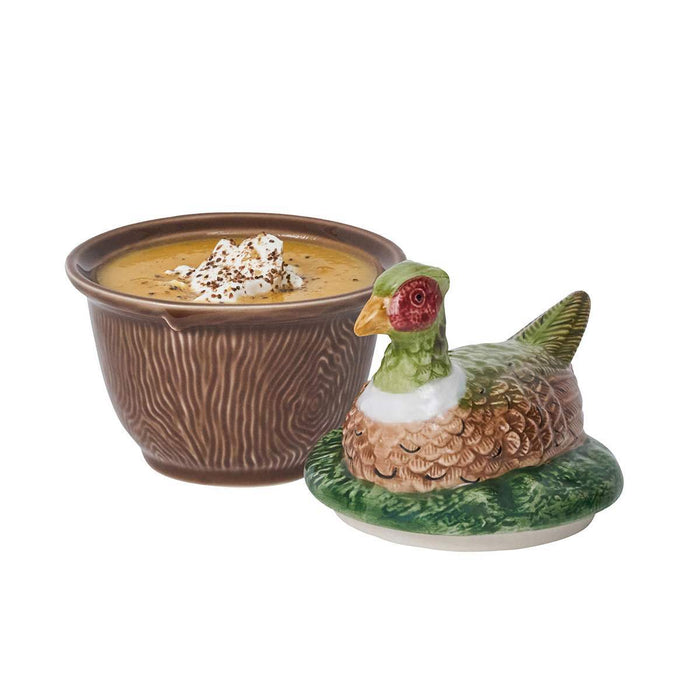 Juliska Forest Walk Pheasant Bowl with Lid