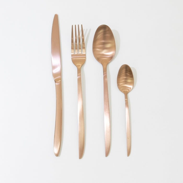 FOSUNY-24PCS CUTLERY SET MAT COPPER (202061243)