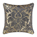 Glimmerstone Indigo Square Decorative Throw Pillow 20" x 20" Throw Pillows By J. Queen New York