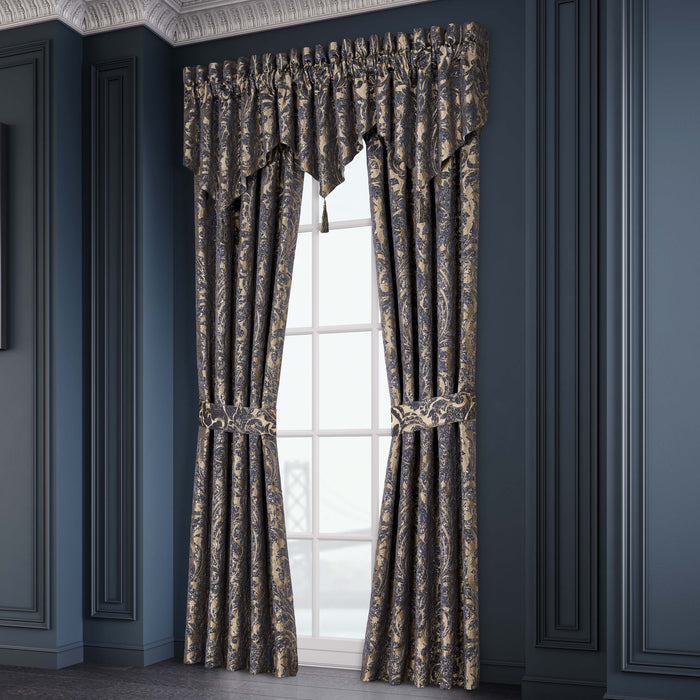 Glimmerstone Indigo Window Panel Pair Window Panels By J. Queen New York