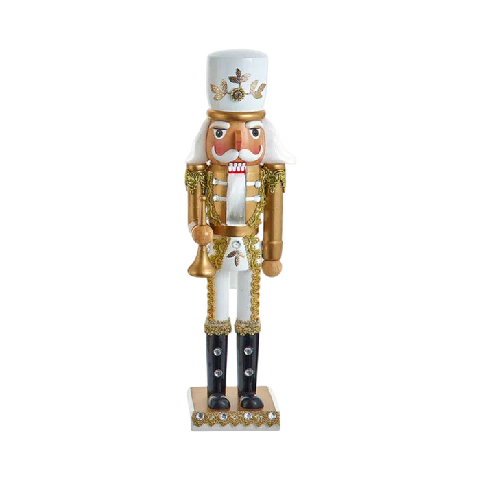 Gold & White Nutcracker