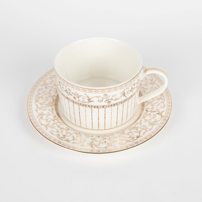 GOLDEN TEACUP & SAUCER 220ML (202073445)