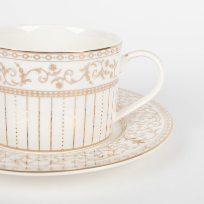 GOLDEN TEACUP & SAUCER 220ML (202073445)
