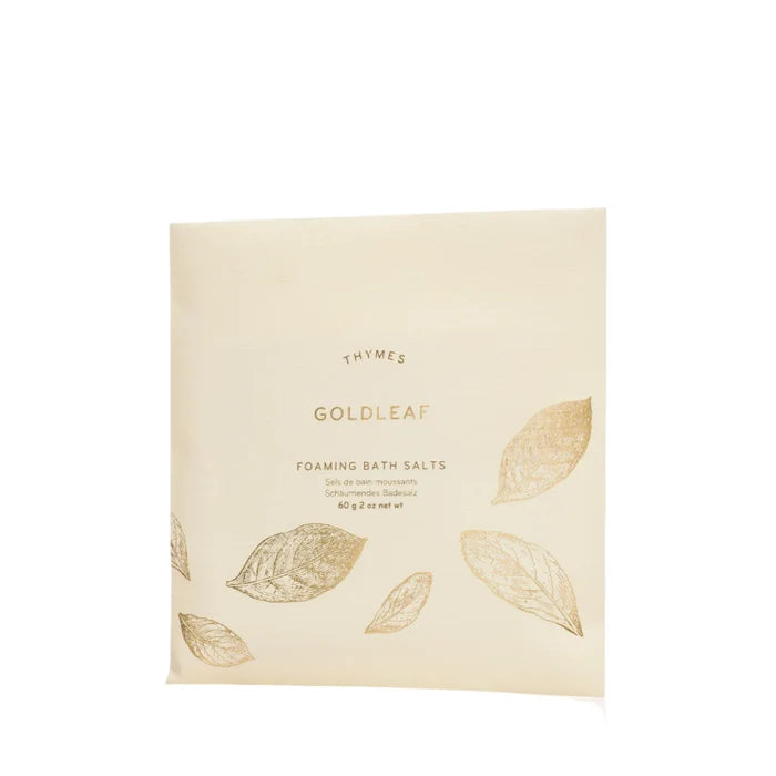 Thymes Goldleaf Foaming Bath Envelope