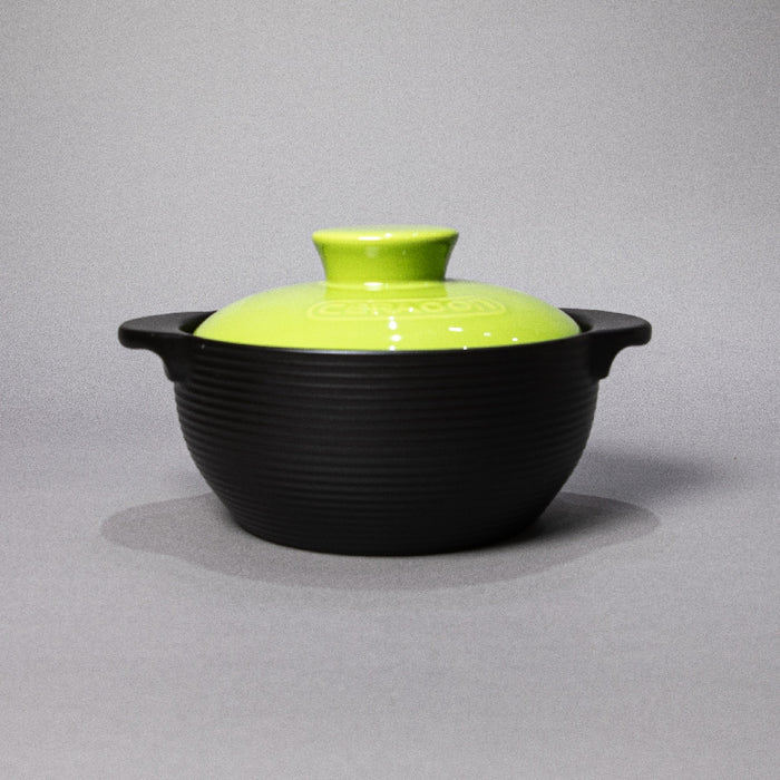 GREEN PORCELAIN CASSEROLE 2LITER (202029133)