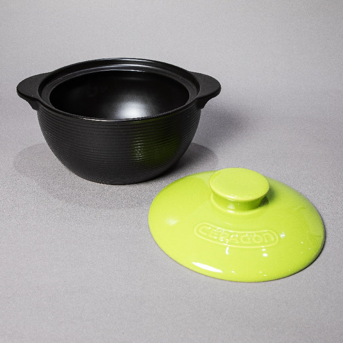 GREEN PORCELAIN CASSEROLE 3LITER (202029134)