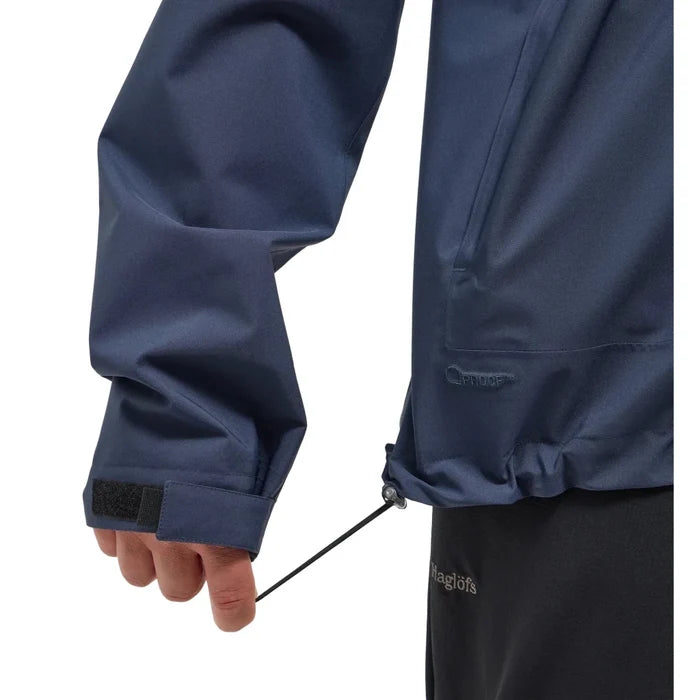 Haglofs Men's Breeze Proof Waterproof Jacket - Hill and Dale Outdoors