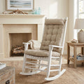 Hayden Beige Rocker Back Extender Pillow - Headrest Pillow