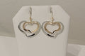 Heart Mixed Metal Earrings