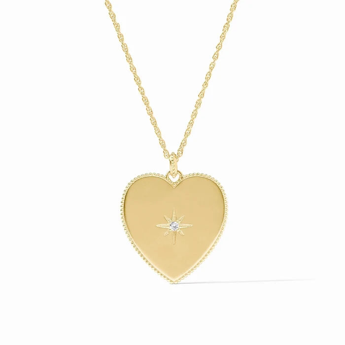 Julie Vos Heart Necklace- La Petite Maison