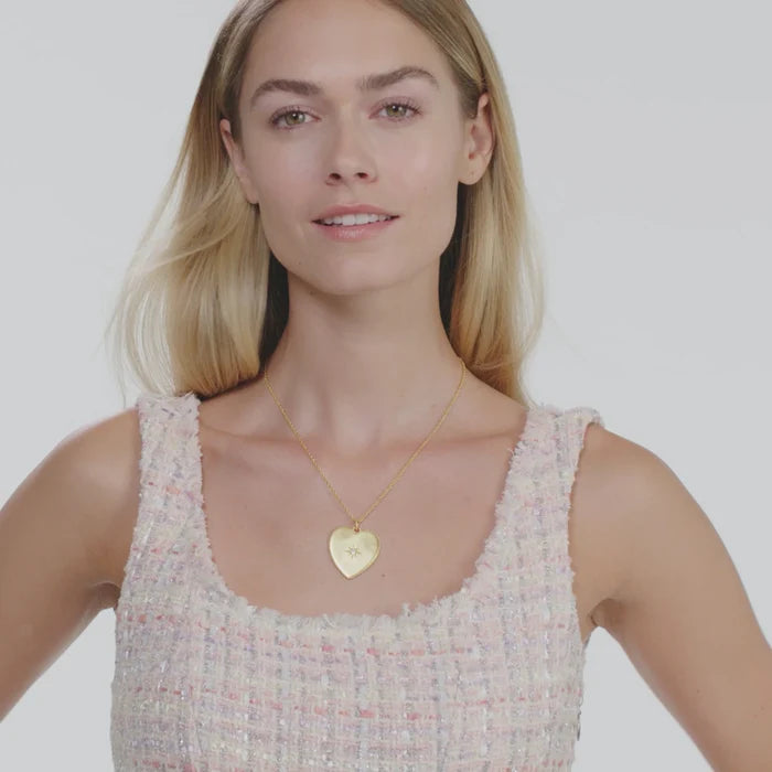 Julie Vos Heart Necklace- La Petite Maison
