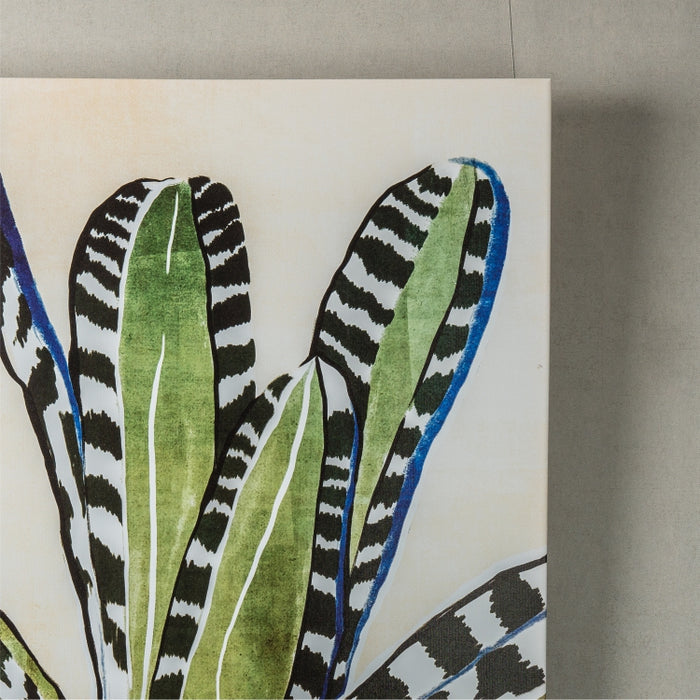 HK HOME CANVAS ZEBRA PLANT 80X120 (337270070)