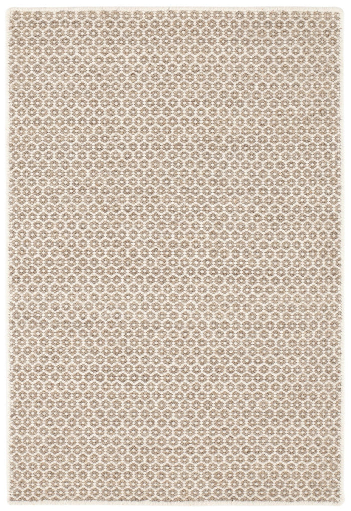 Honeycomb Natural Handwoven Wool Rug Rug By Annie Selke
