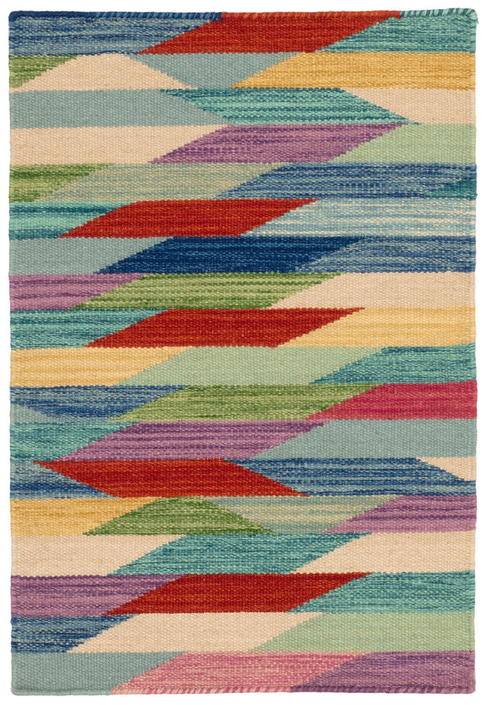 Hotline Multi Handwoven Wool Rug Rug By Annie Selke