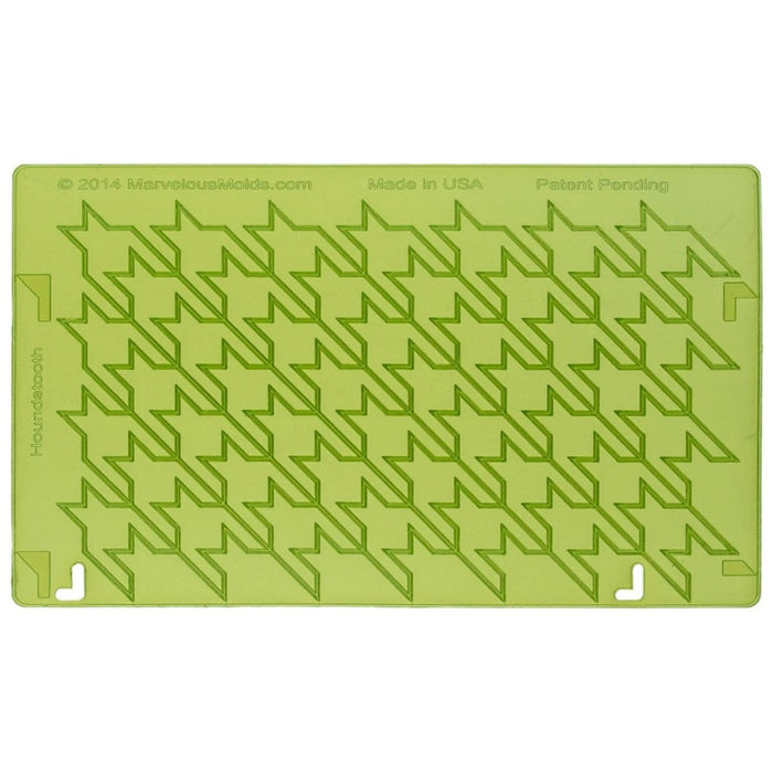Houndstooth Silicone Onlay Mat