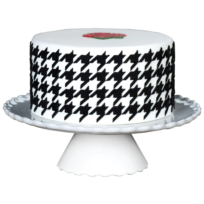 Houndstooth Silicone Onlay Mat