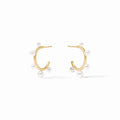 Julie Vos Hydra Stone Hoop Earring - Small- La Petite Maison