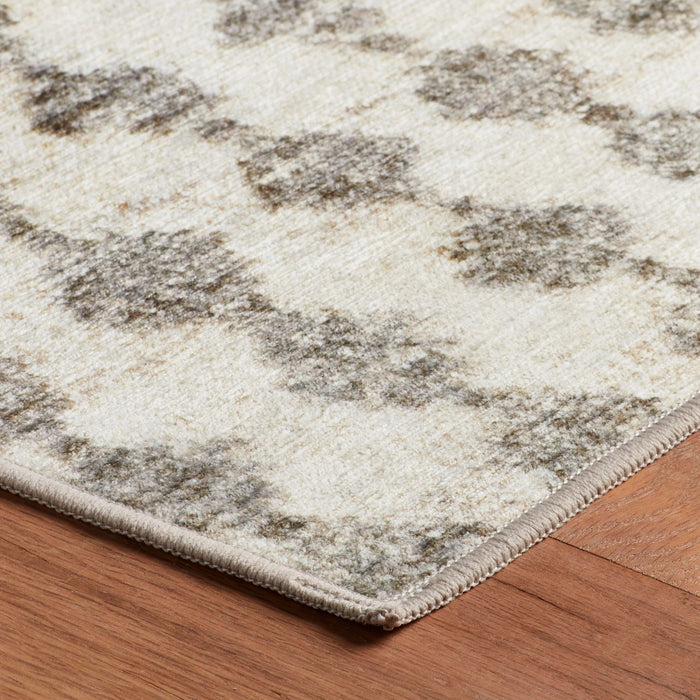 Izzy Grey Machine Washable Rug Rug By Annie Selke