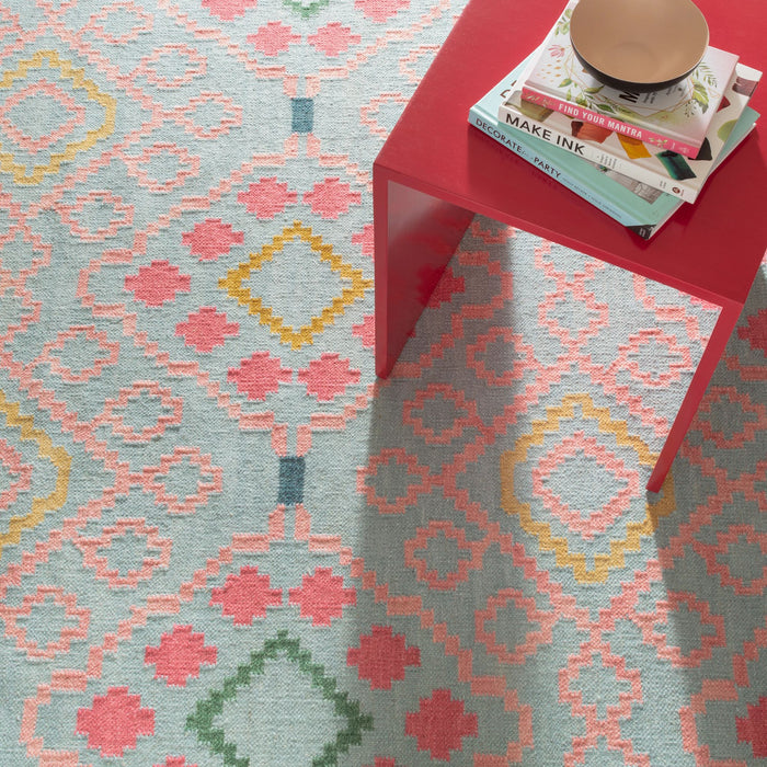 Jelly Roll Multi Handwoven Wool Rug Rug By Annie Selke