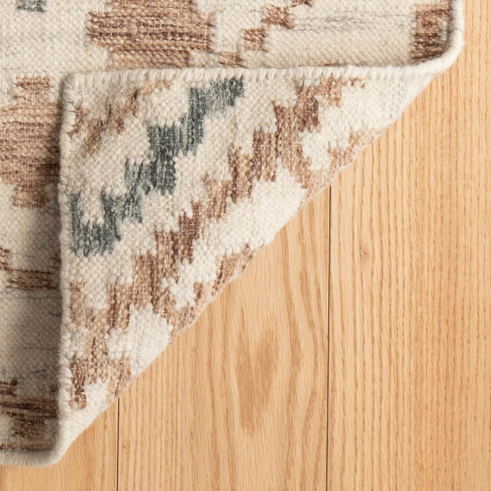 Jelly Roll Sky Handwoven Wool Rug Rug By Annie Selke
