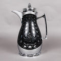 JIEGUAN VACUUM FLASK 1LITER BLACK/SILVER (202035078)