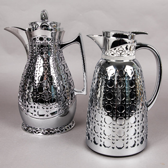 JIEGUAN VACUUM FLASK 1LITER CHROME/SILVER (202035074)