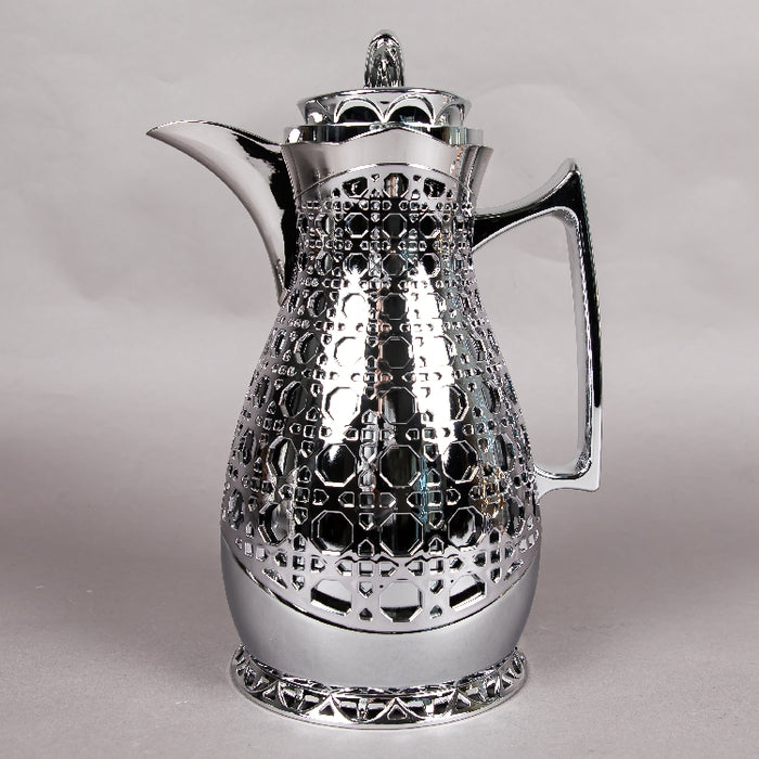 JIEGUAN VACUUM FLASK 1LITER CHROME/SILVER (202035080)